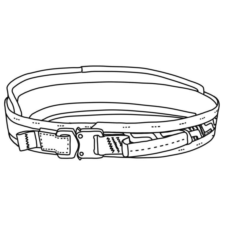 Lot Ceinture de Maintien HMB EPI® EN358